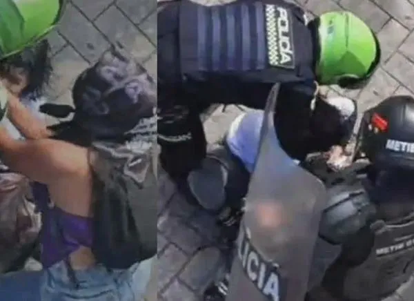 Periodista fue agredida por el ESMAD en medio de los disturbios en Ibagué