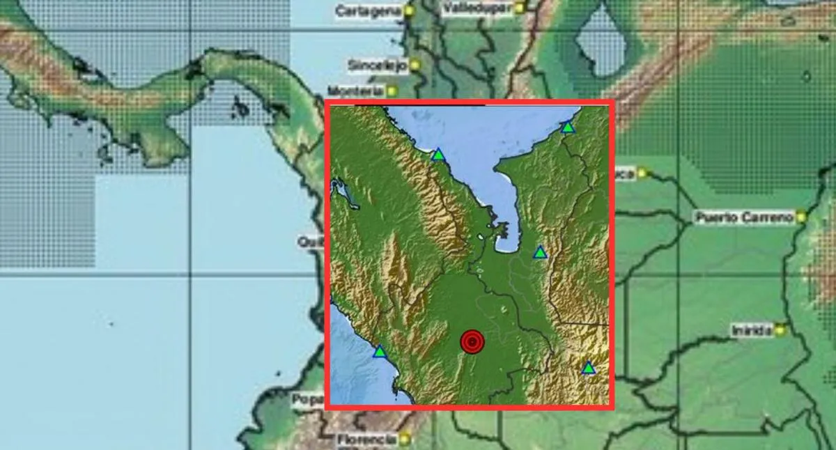 Tembló en Chocó y Santander este jueves 15 de octubre, según el SGC
