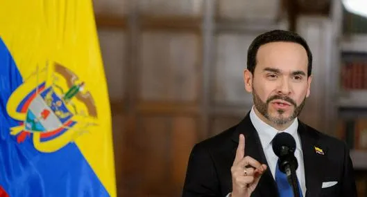 "Es una pequeña minoría": presidente De la Espriella, sobre personas que marcharon ayer