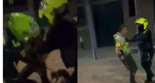 Presunto abuso policial en Bogotá: un perro resultó herido y otro está desaparecido