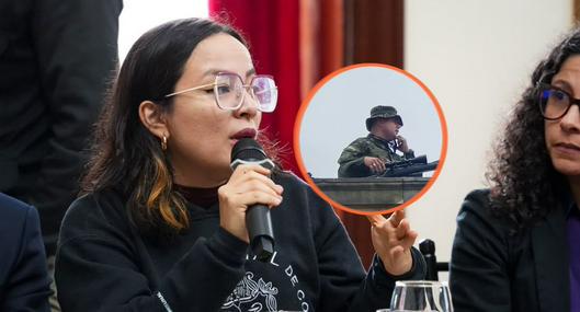 Le caen a congresista que cuestionó presencia de francotiradores en Plaza de Bolívar: "Qué oso"
