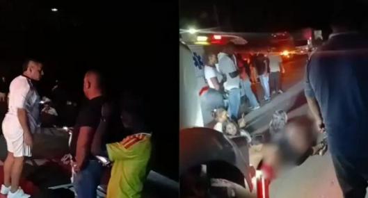 Dicen quiénes son los muertos por trágico accidente de bus que se volcó en medio de intento de atraco