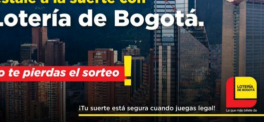 Lotería de Bogotá anuncia sorteo 2865 con premio mayor de 12.000 millones y venta online para el 15 de octubre