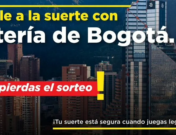 Hoy jueves 15 de octubre juega la Lotería de Bogotá y gana $ 12.000 millones 