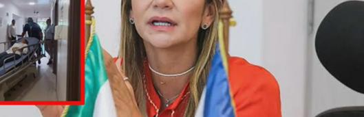 La gobernadora del Cesar, Elvia Milena Sanjuán, fue hospitalizada en Valledupar tras descompensación durante agenda oficial