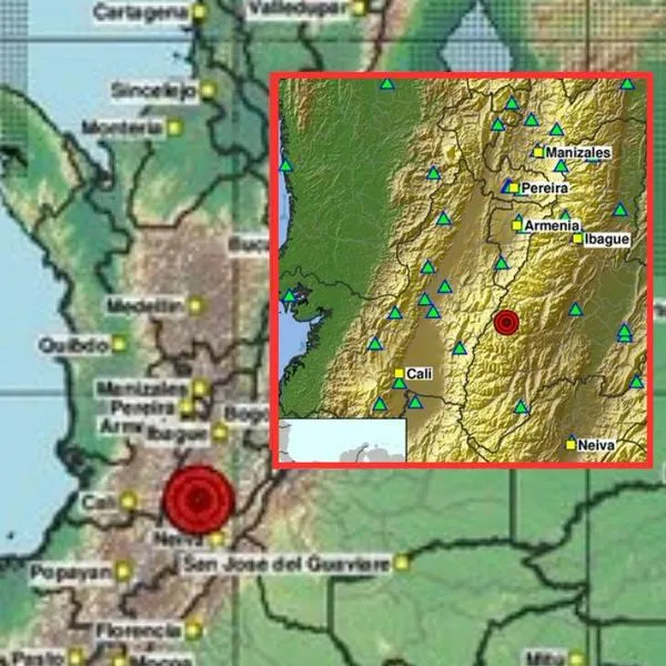Temblor de magnitud 3.0 en Chaparral (Tolima) en noche de jueves 15102026
