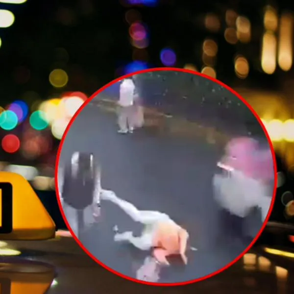 Taxi, asalto en México 