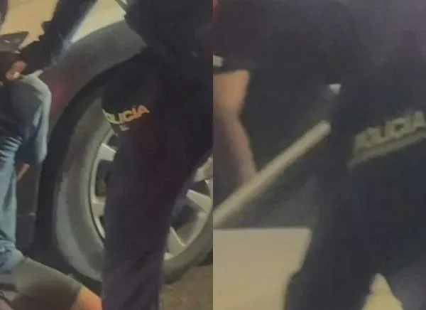 Le dieron paloterapia a ladrón que cortó la cara de su víctima en Ibagué