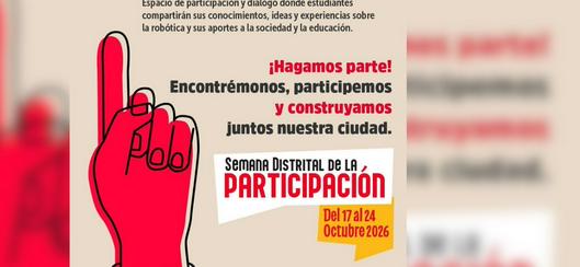 Semana Distrital de la Participación en Tunjuelito: actividades, presupuesto participativo y programación clave 2026