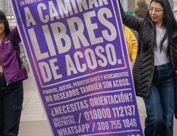 ¿Sabes qué son las 5D? Si presencias acoso callejero en Bogotá, puedes ayudar sin confrontar al agresor 