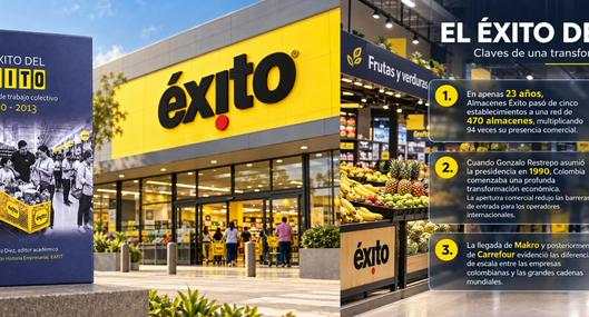 El secreto que hay detrás de almacenes Éxito en Colombia: hubo sorpresa con la cantidad de tiendas