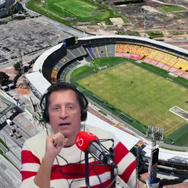 Gabriel Delascasas y estadio El Campín