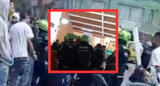 Identifican a hombre cuyo funeral terminó con balacera y disturbios en Bogotá; tenía antecedentes