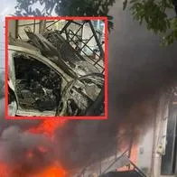 Pánico en caravana fúnebre por ataque a tiros que terminó en grave accidente e incendio