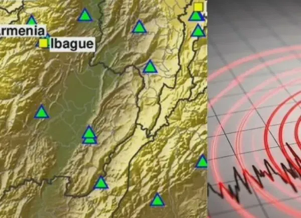 ¿Lo sintió? Reportan nuevo sismo en el Tolima