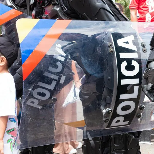 Protesta en el Museo Nacional de Bogotá terminó con intervención del ESMAD