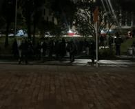 Protesta frente al Museo Nacional por el retiro de obras termina con intervención del Esmad
