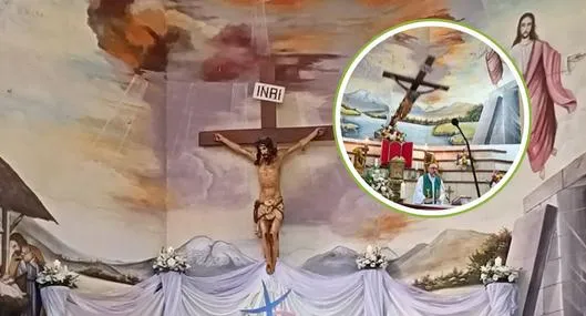 Murió sacerdote en plena misa: una cruz se desprendió y cayó sobre él en Ecuador