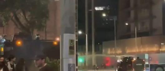 Disturbios tras protesta por retiro de obras sobre memoria y diversidad en el Museo Nacional de Colombia en Bogotá