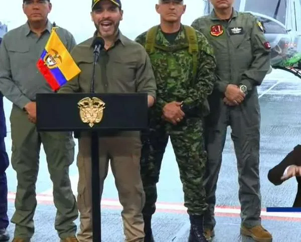 "Aquí no hay un metro en disputa": De la Espriella reafirmó soberanía sobre el archipiélago