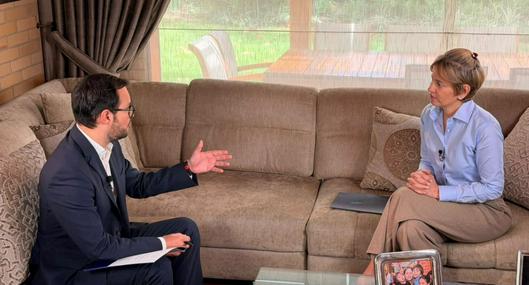 Dicen dónde está Verónica Alcocer luego de entrevista que dio en RCN; no ha salido del país