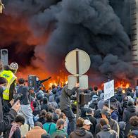 Similitudes entre las protestas de Francia y Colombia