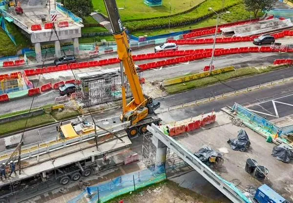 Terminó el desmonte del puente de la calle 100 con Séptima: ¿qué sigue?