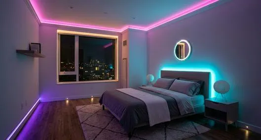 La tira LED que cambia por completo su cuarto: tiene millones de colores y cuesta menos de $ 50.000