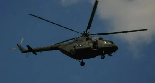 Helicóptero del Ejército se accidentó en Cauca: al menos 15 personas iban a bordo