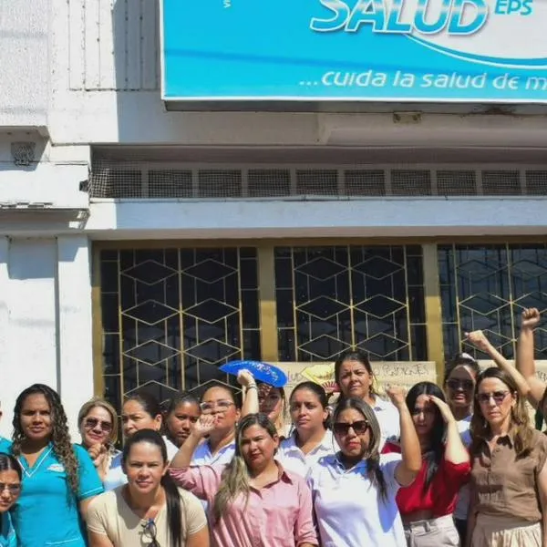 “No es posible que nos tengamos que manifestar para que nos paguen”: trabajadores de Asmet Salud en Valledupar