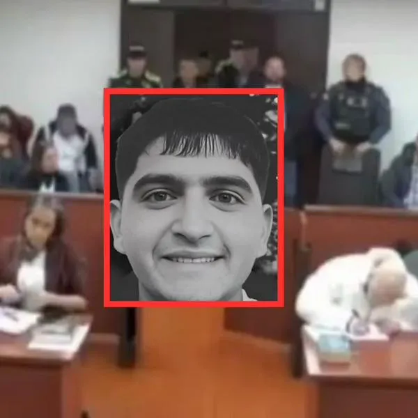 Gestos de implicados en muerte de Jaime Esteban Moreno tras recibir condena