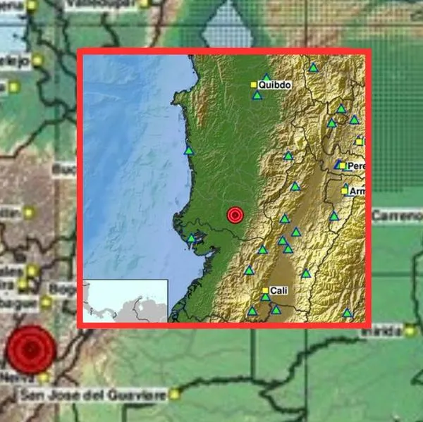 Temblor en Colombia en Docordó (Chocó) en la noche de este lunes 19102026