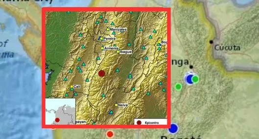 Nuevo temblor en Colombia sacudió la madrugada de este martes 20 de octubre; fue superficial