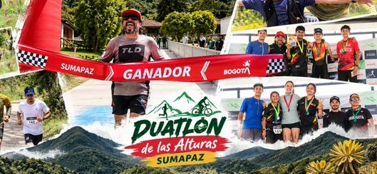 Sumapaz realizó la primera edición del Duatlón de las Alturas con atletas de Bogotá y la región