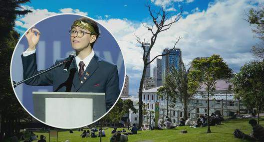 Egresado de Los Andes lanzó emotivo y chocante discurso en graduación: "¿Qué tanto dinero será suficiente?"
