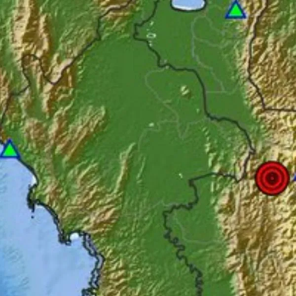 Temblor en Colombia con epicentro en Dabeiba (Antioquia) en noche del 201026