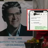 Salen a la luz chats que advertían sobre atentado contra Miguel Uribe