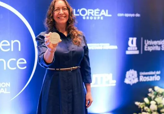 La profesora de la U. de Antioquia reconocida con el premio For Women in Science de L’Oréal