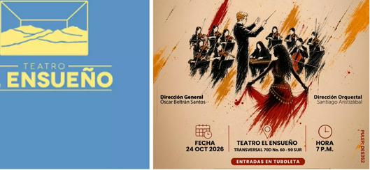 El Teatro El Ensueño de Ciudad Bolívar presentará el Festival de Música y Danza Árabe Alqántara 2026 en formato filarmónico
