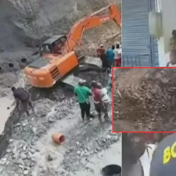 Impactantes imágenes del derrumbe en Nariño que dejó 14 muertos y siete heridos