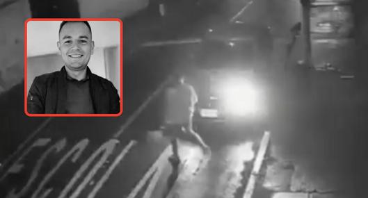 Muestran video del último rastro del ingeniero hallado muerto en Bogotá; sale de casa de su pareja y sube a carro