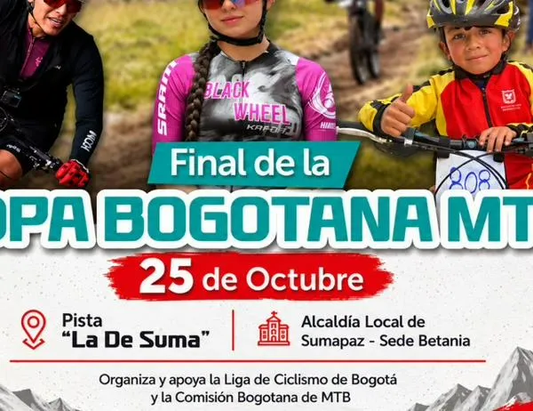 Sumapaz recibe la gran final de la Copa Bogotana de MTB 2026 en la pista La De Suma, a 3.000 metros de altura 