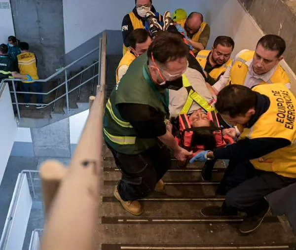 En fotos: así se vivió el Simulacro Nacional de Respuesta a Emergencias hoy, 21 de octubre