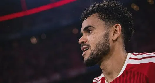 Incertidumbre por Luis Díaz tras primer reporte de su dolencia en empate de Bayern con Arsenal