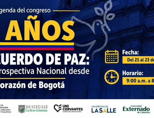 Bogotá acoge el Congreso de Paz que conmemora los 10 años del Acuerdo de Paz en Colombia 