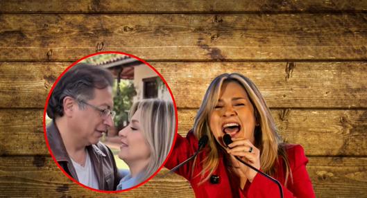 "Miren a este cochino; qué pendejo": Vicky Dávila se fue contra excandidato que la mostró amacizada con Petro