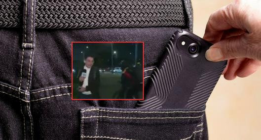 [Video] Casi dejan sin celular a periodista que transmitía en vivo: intentaron robarlo dos veces en Bogotá