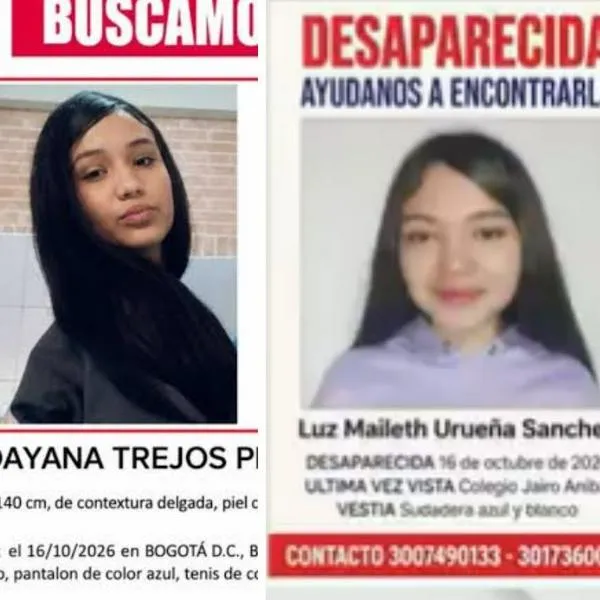 No fue solo Luz Maileth: Nicol Dayana desapareció en el mismo colegio en Bogotá