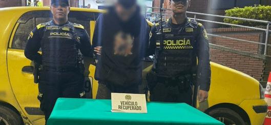 Tecnología de videovigilancia y acción interinstitucional permiten recuperar taxi robado en Usme, Bogotá