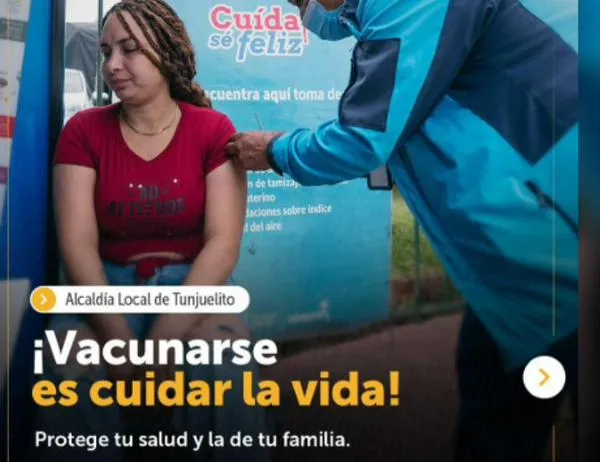 ¡Cuida tu salud y la de tu familia! Consulta los puntos de vacunación gratuita disponibles en Tunjuelito 
